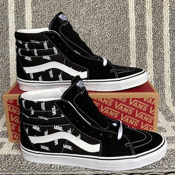 Vans Sk8-Hi Vans Black/True White WMNS - Picture 3 of 16